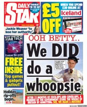 Daily Star () Newspaper Front Page for 25 February 2021