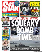 Daily Star () Newspaper Front Page for 25 June 2021