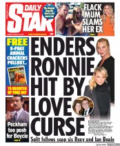 Daily Star () Newspaper Front Page for 25 August 2020