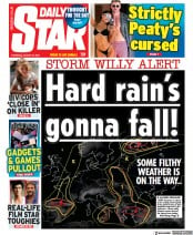 Daily Star () Newspaper Front Page for 25 August 2022