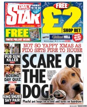 Daily Star () Newspaper Front Page for 26 December 2022