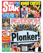 Daily Star () Newspaper Front Page for 26 January 2022