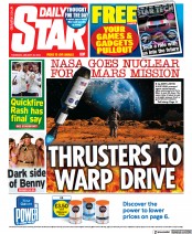 Daily Star () Newspaper Front Page for 26 January 2023