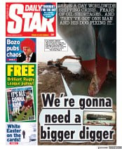 Daily Star () Newspaper Front Page for 26 March 2021