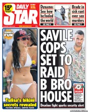 Daily Star () Newspaper Front Page for 26 June 2013