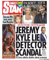 Daily Star () Newspaper Front Page for 26 June 2019