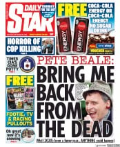 Daily Star () Newspaper Front Page for 26 September 2020