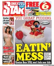 Daily Star () Newspaper Front Page for 27 October 2020
