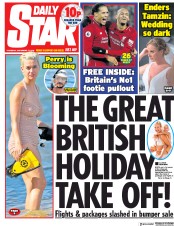 Daily Star () Newspaper Front Page for 27 December 2018