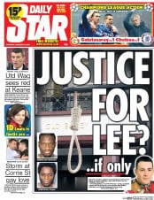 Daily Star () Newspaper Front Page for 27 February 2014