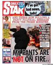 Daily Star () Newspaper Front Page for 27 April 2021