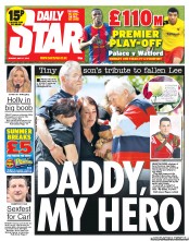 Daily Star () Newspaper Front Page for 27 May 2013