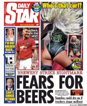 Daily Star () Newspaper Front Page for 27 May 2019