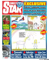 Daily Star () Newspaper Front Page for 27 May 2021