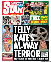 Daily Star () Newspaper Front Page for 27 July 2020