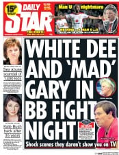 Daily Star () Newspaper Front Page for 27 August 2014