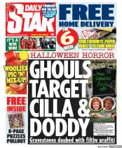 Daily Star () Newspaper Front Page for 28 October 2020