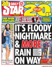 Daily Star () Newspaper Front Page for 28 December 2015