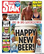 Daily Star () Newspaper Front Page for 28 December 2021