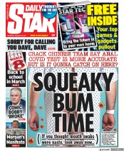 Daily Star () Newspaper Front Page for 28 January 2021