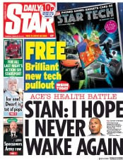 Daily Star () Newspaper Front Page for 28 February 2019