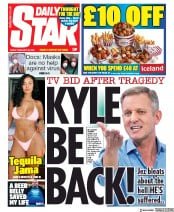 Daily Star () Newspaper Front Page for 28 February 2020