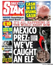 Daily Star () Newspaper Front Page for 28 February 2023