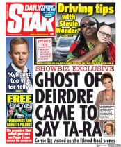 Daily Star () Newspaper Front Page for 28 May 2020