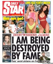Daily Star () Newspaper Front Page for 28 June 2019