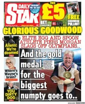 Daily Star () Newspaper Front Page for 28 July 2021