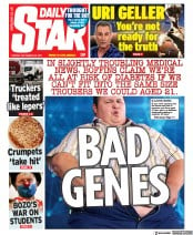 Daily Star () Newspaper Front Page for 28 September 2021