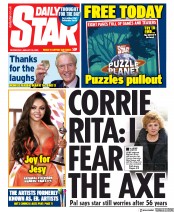 Daily Star () Newspaper Front Page for 29 January 2020