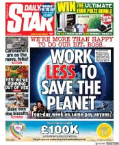 Daily Star () Newspaper Front Page for 29 May 2021