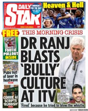 Daily Star () Newspaper Front Page for 29 May 2023