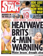 Daily Star () Newspaper Front Page for 29 June 2018