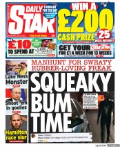 Daily Star () Newspaper Front Page for 29 June 2022