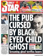 Daily Star () Newspaper Front Page for 2 October 2014