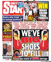 Daily Star () Newspaper Front Page for 2 October 2021