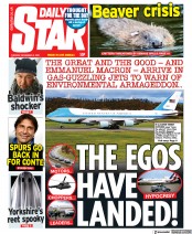 Daily Star () Newspaper Front Page for 2 November 2021