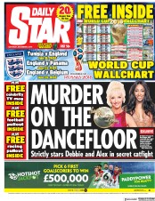 Daily Star () Newspaper Front Page for 2 December 2017