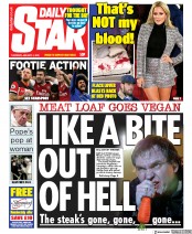 Daily Star () Newspaper Front Page for 2 January 2020