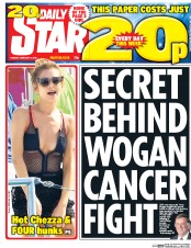 Daily Star () Newspaper Front Page for 2 February 2016