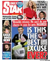 Daily Star () Newspaper Front Page for 2 March 2021