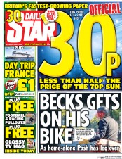 Daily Star () Newspaper Front Page for 2 April 2016