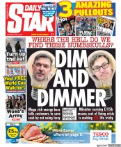 Daily Star () Newspaper Front Page for 2 April 2022