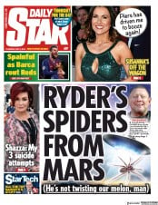 Daily Star () Newspaper Front Page for 2 May 2019