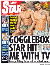 Daily Star () Newspaper Front Page for 2 June 2018