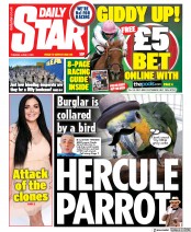 Daily Star () Newspaper Front Page for 2 June 2020