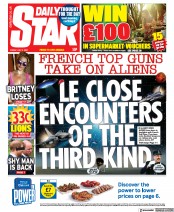 Daily Star () Newspaper Front Page for 2 July 2021