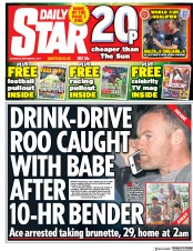 Daily Star () Newspaper Front Page for 2 September 2017